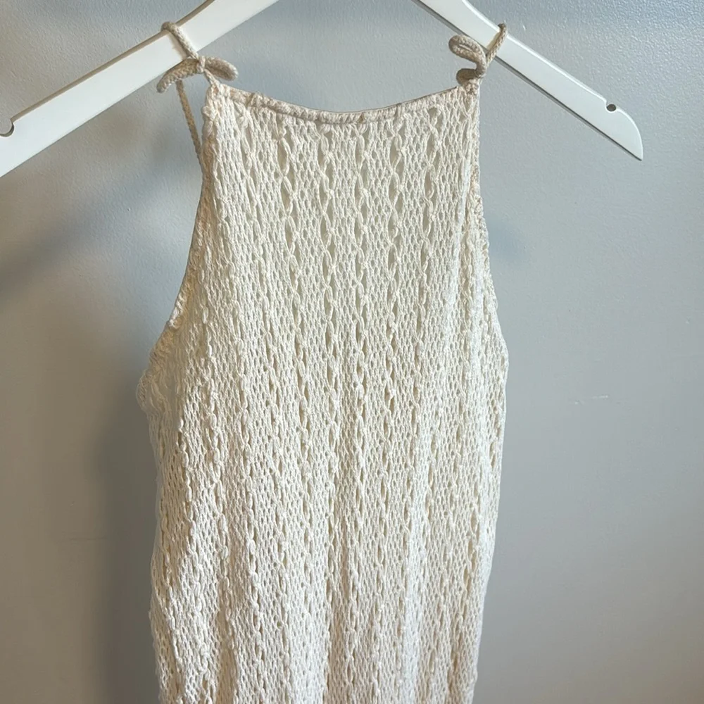 Zara crochet midi dress. - Picture 2 of 6